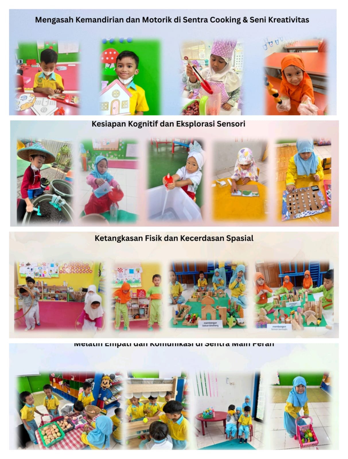 Tumbuhkan Generasi Unggul dan Ceria, TK Islam Pembangunan Siap Sambut Peserta Didik Baru !
